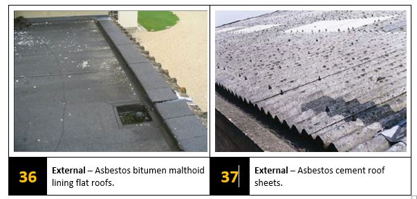 asbestos roof