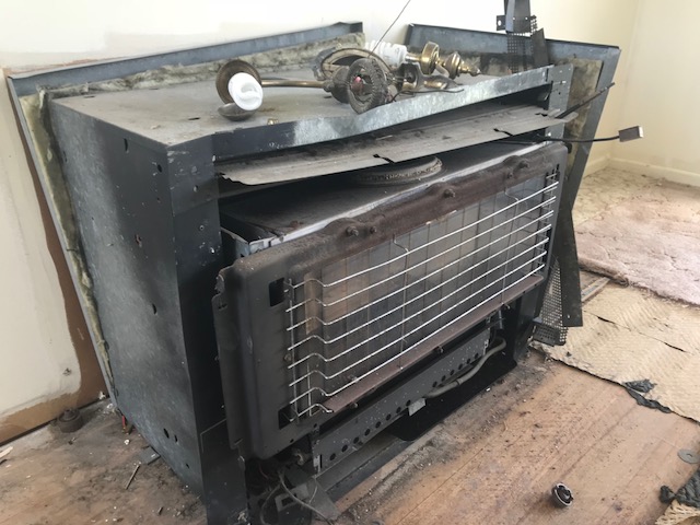 asbestos heater